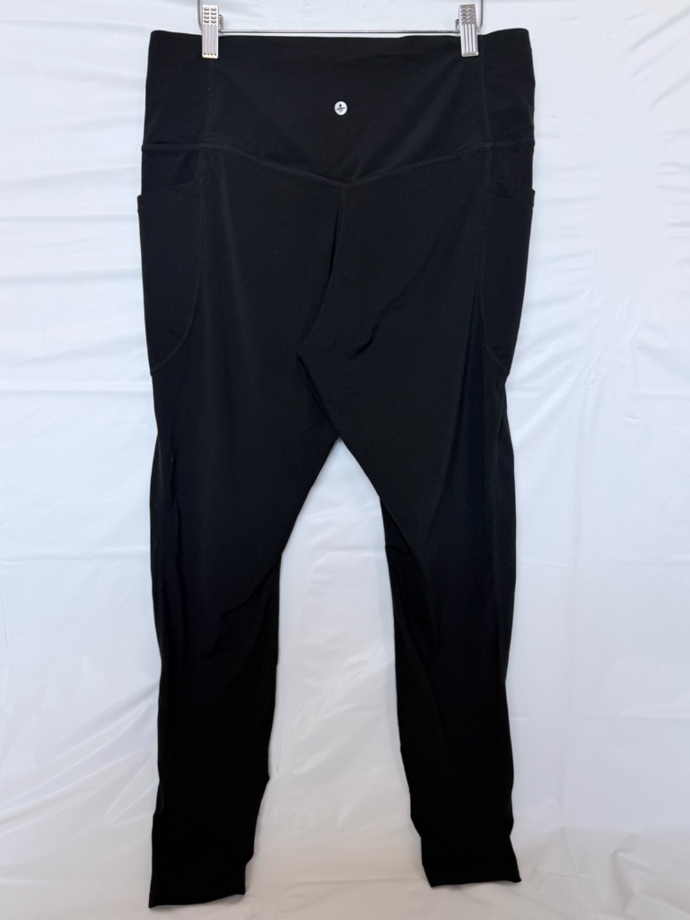 Halara High Waisted Leggings XL Black Full Length Pockets Stretch Activewear